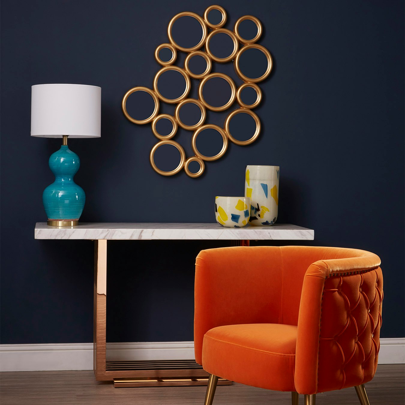 Carra Abstract Planter by Fifty Five South