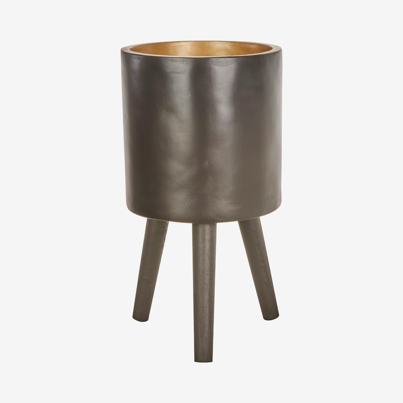 Darnell Planter - Black by Fifty Five South