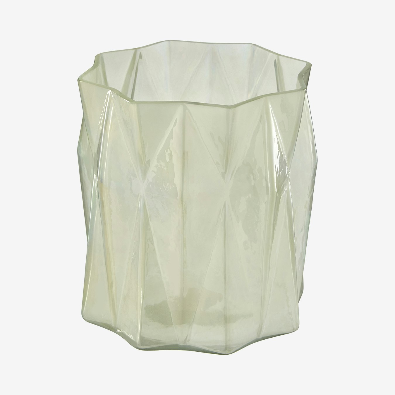 Rambia Iridescent Candle Holder - Silver by Fifty Five South