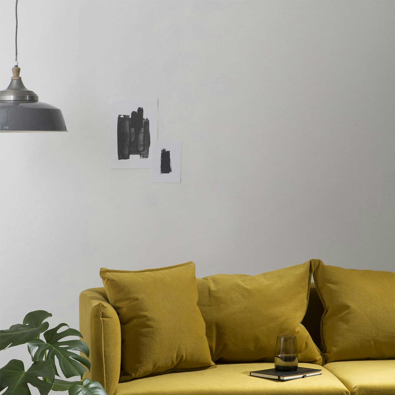 Oslo Pendant Light - Grey by Fifty Five South