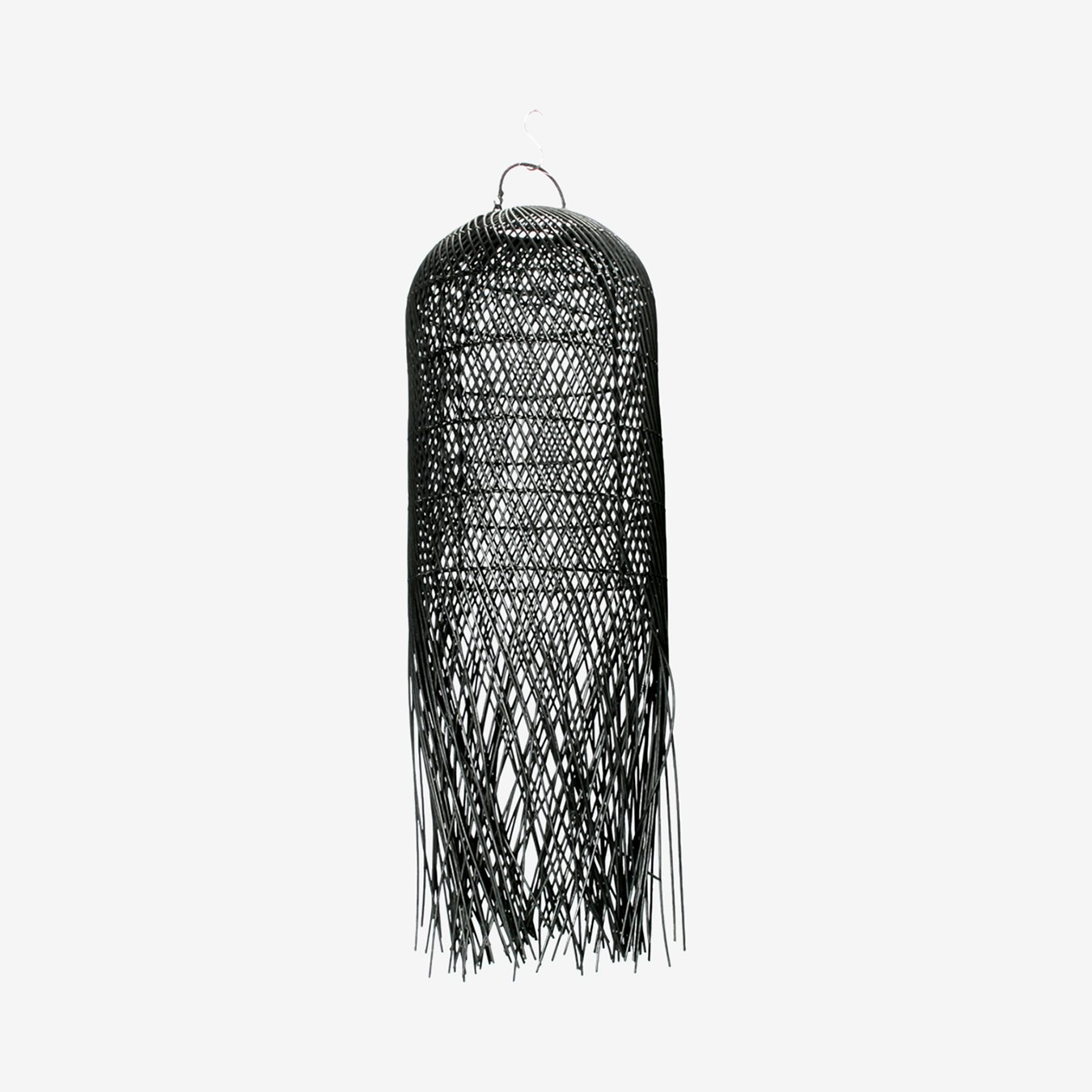 Squid Lamp Shade - Black - Rattan by Bazar Bizar