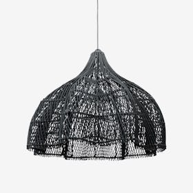 Whipped Pendant Lampshade - Black