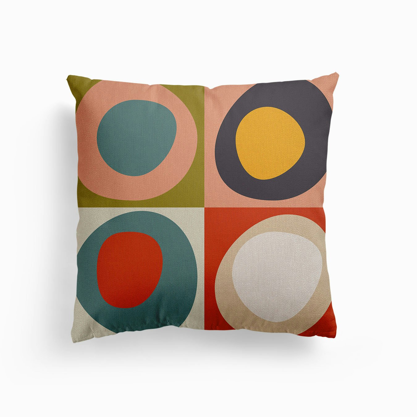 Geometry 2 Canvas Coussin