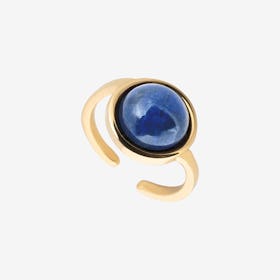 Chloe Rings - Gold - Lapislazuli