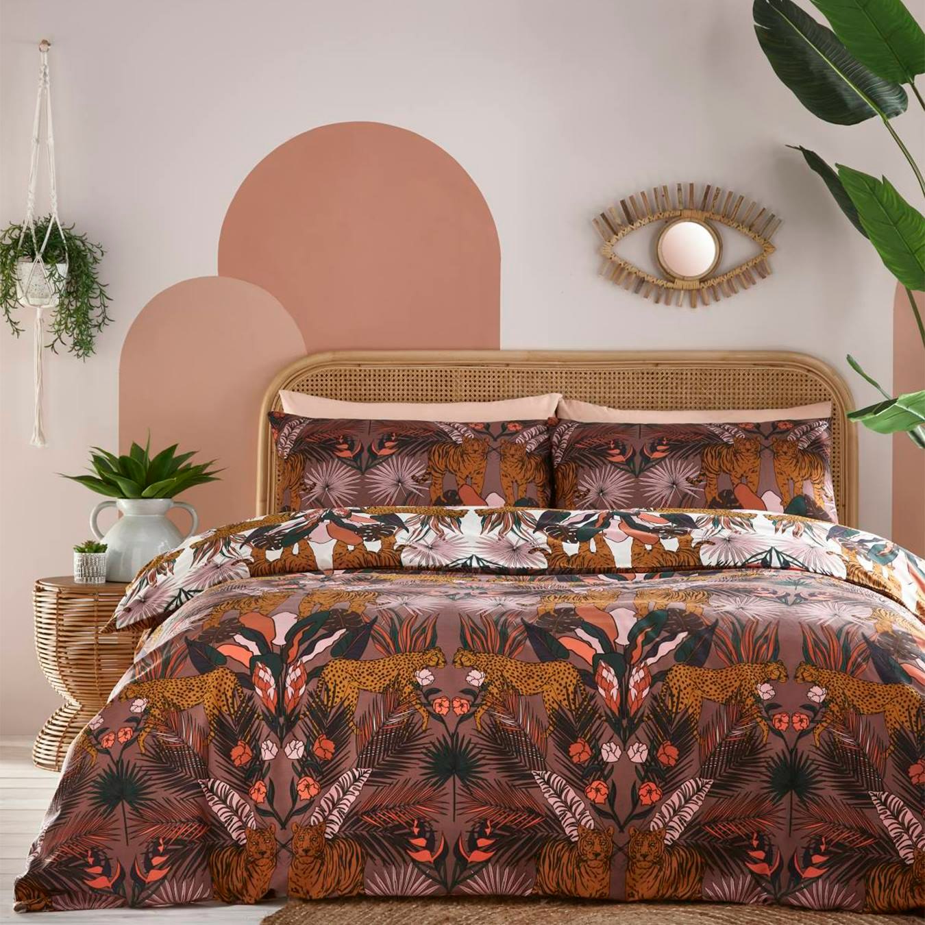 Kaihalulu Reversible Duvet Cover Set - Cocoaberry by Riva Home