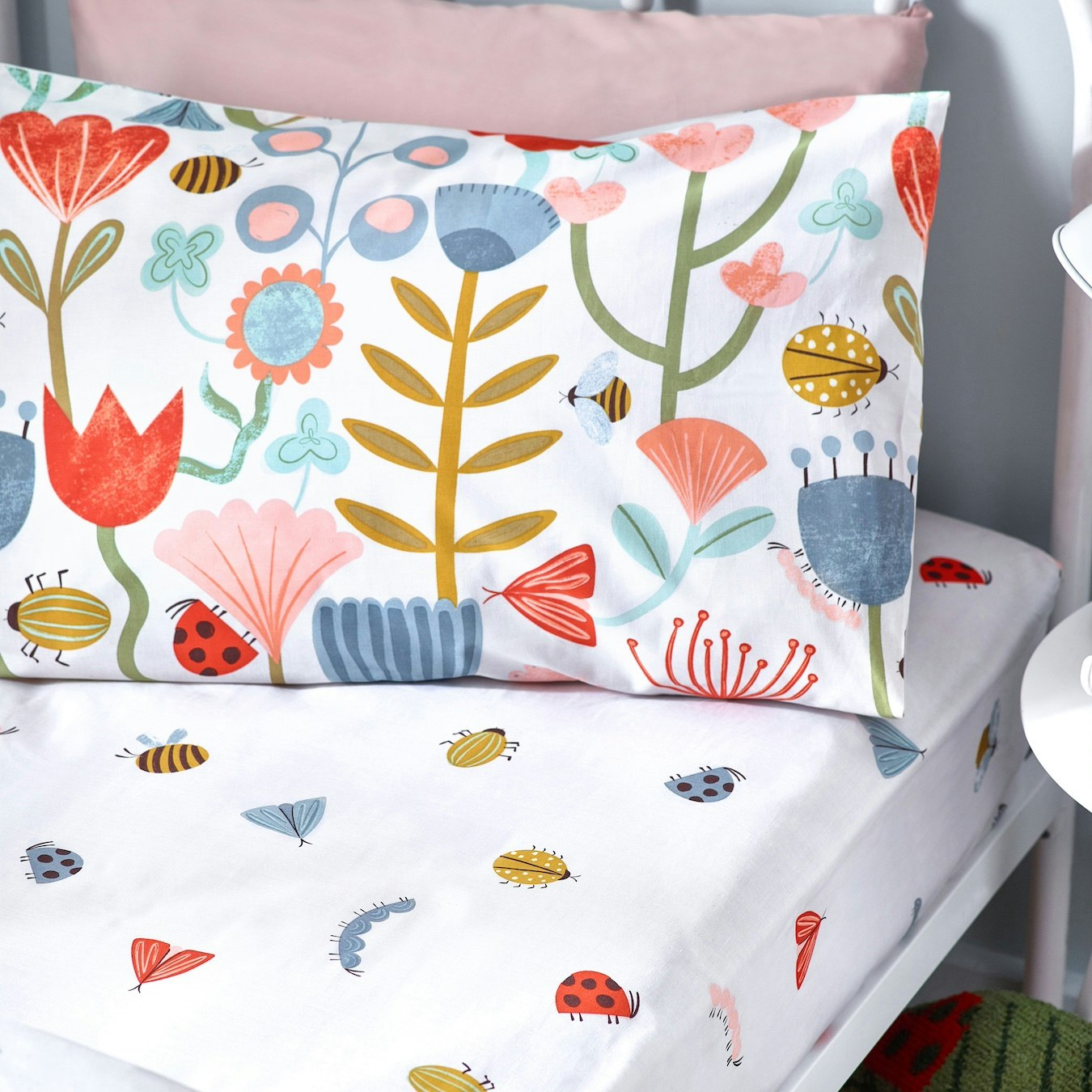 Little Nature Fitted Sheet - Multi by Riva Home