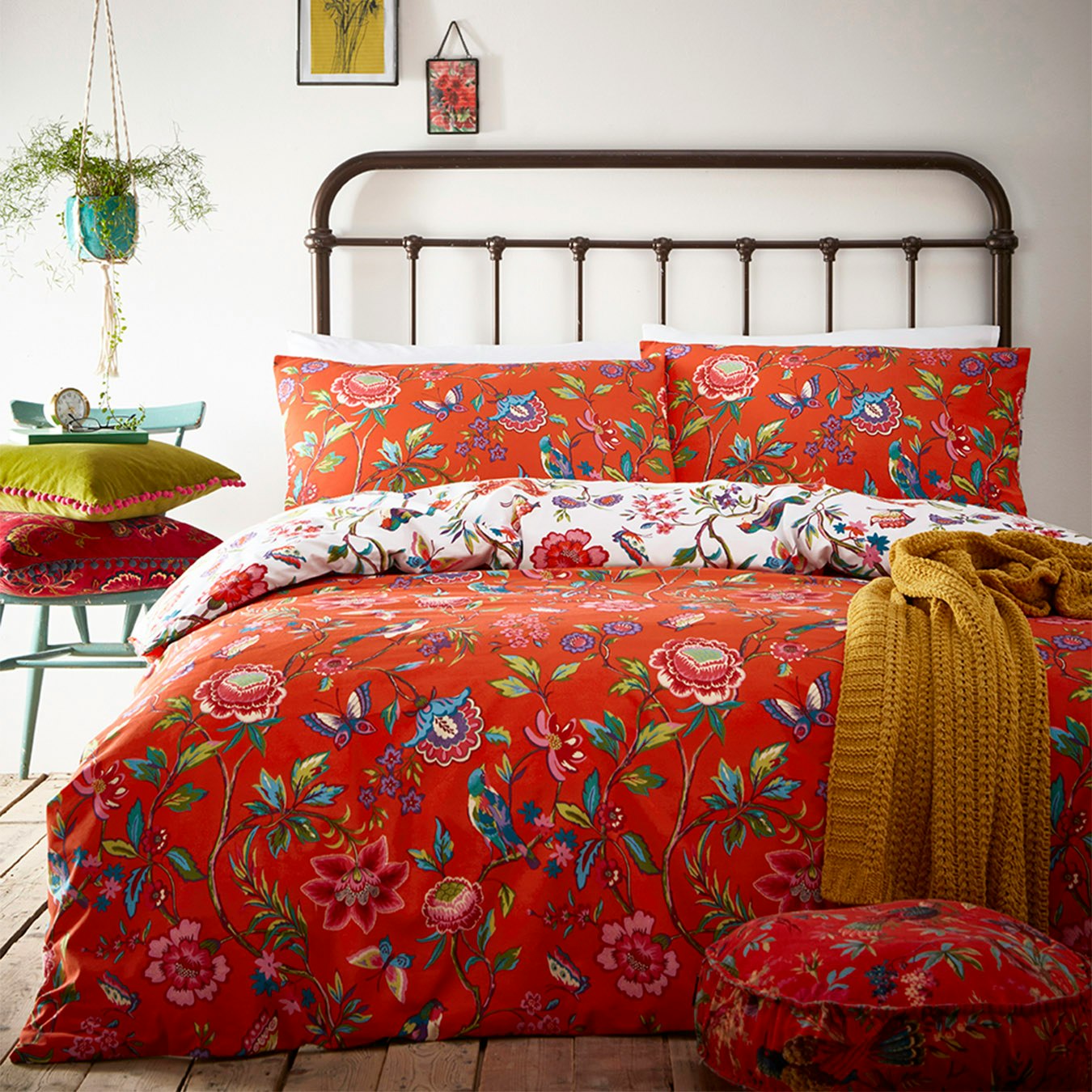 Pomelo Duvet Set - Orange by Riva Home