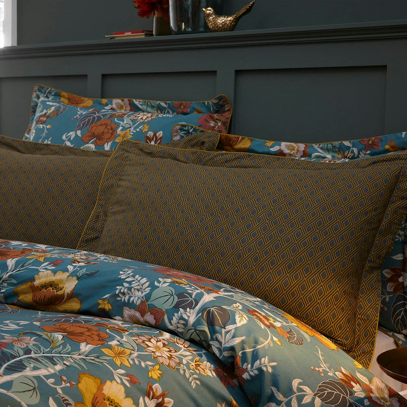 Bloom Duvet Set - Teal by Riva Home