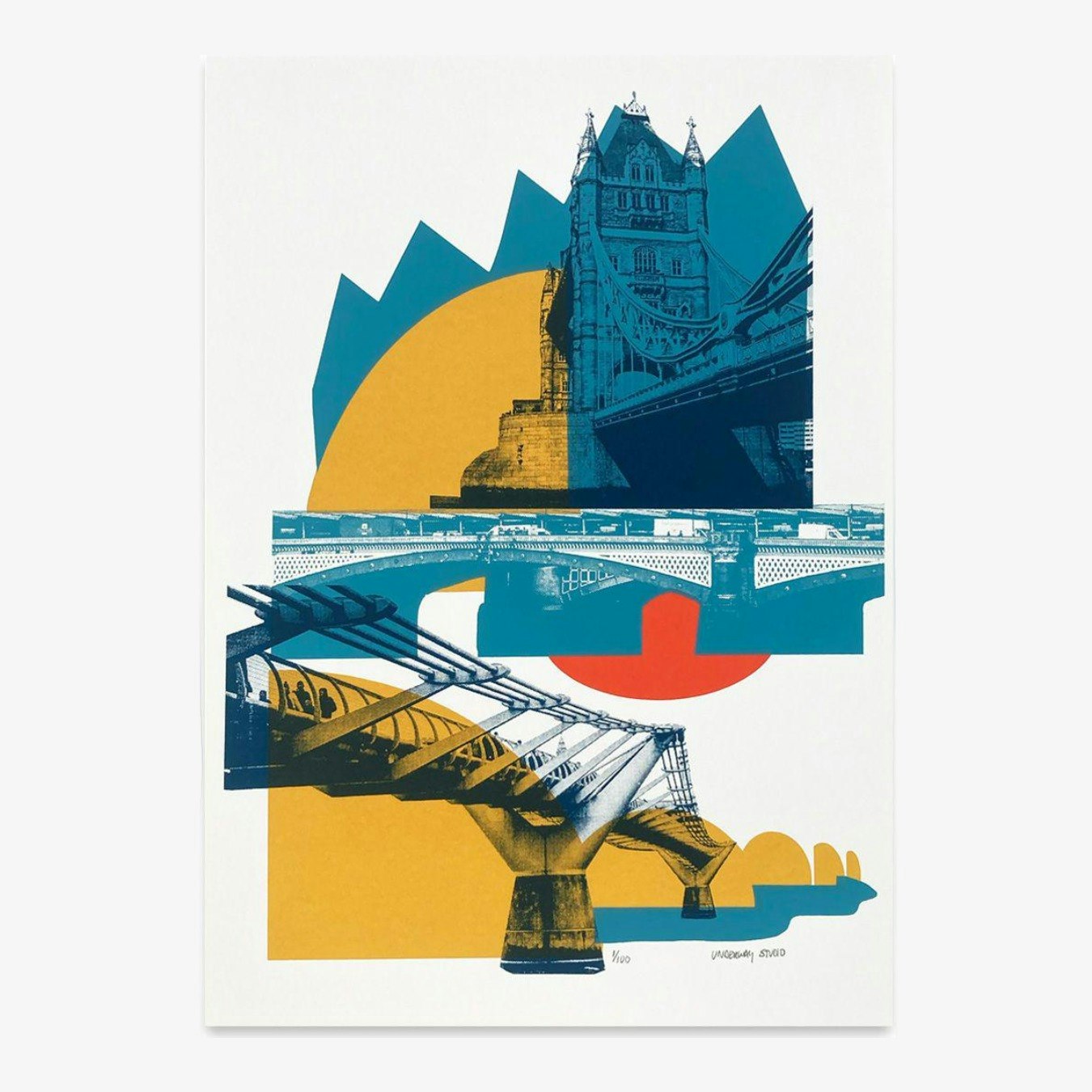 Winchester Icons Screen Print by Underway Studio