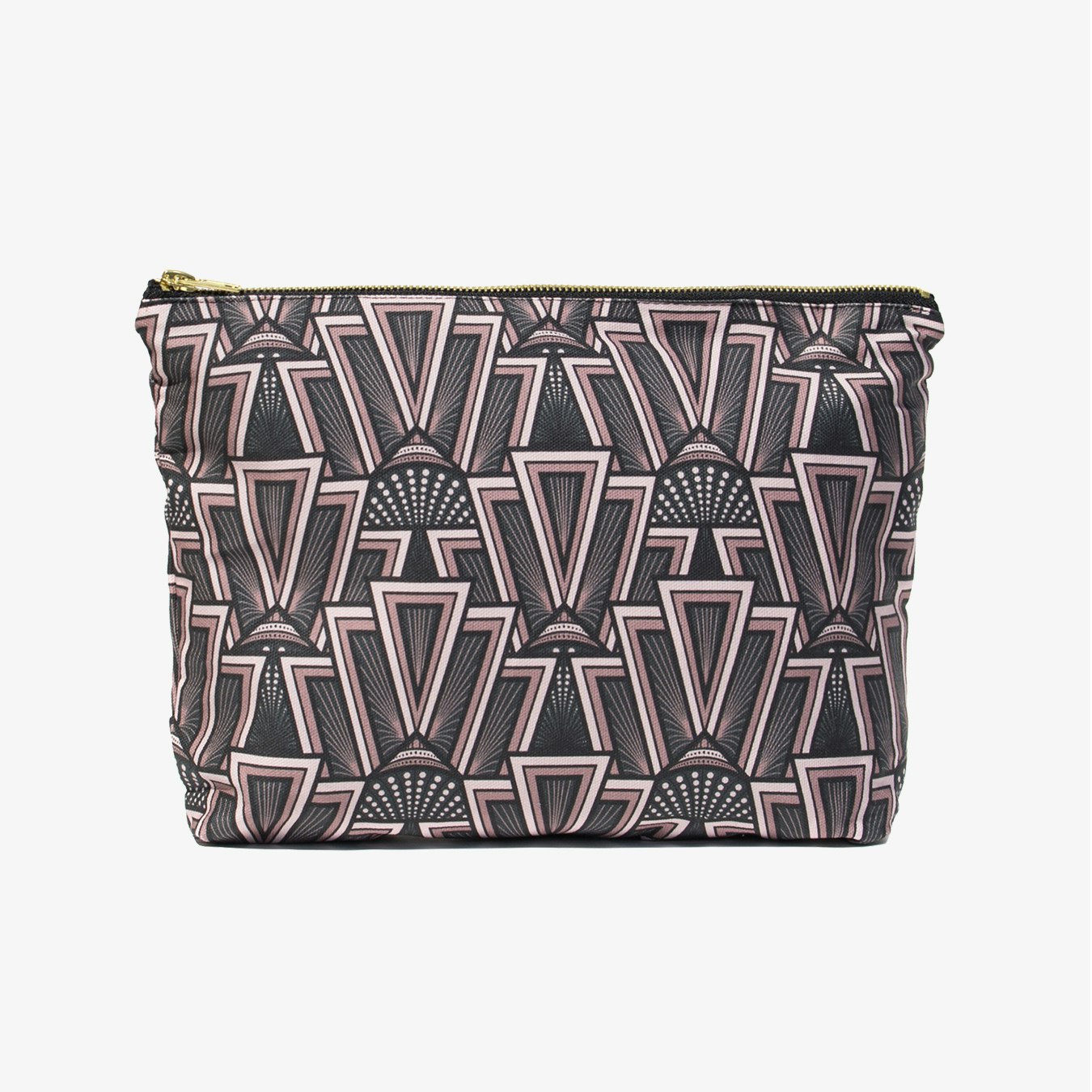 Luxury Deco Wash Bag - Pink by Keeler & Sidaway