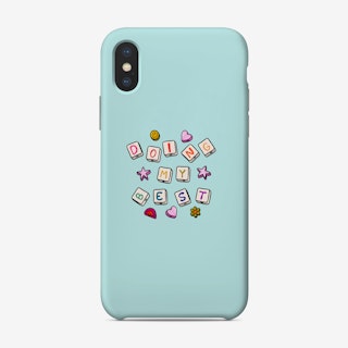 Doing My Best Phone Case