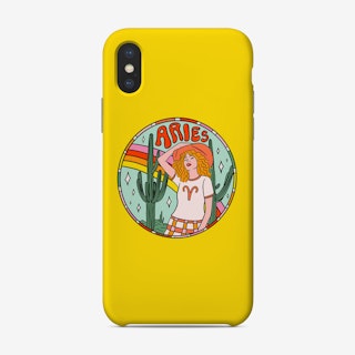 Aries Cowgirl Phone Case
