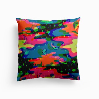 Psychedelic Space Cushion