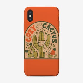 Cozy As A Cactus Phone Case