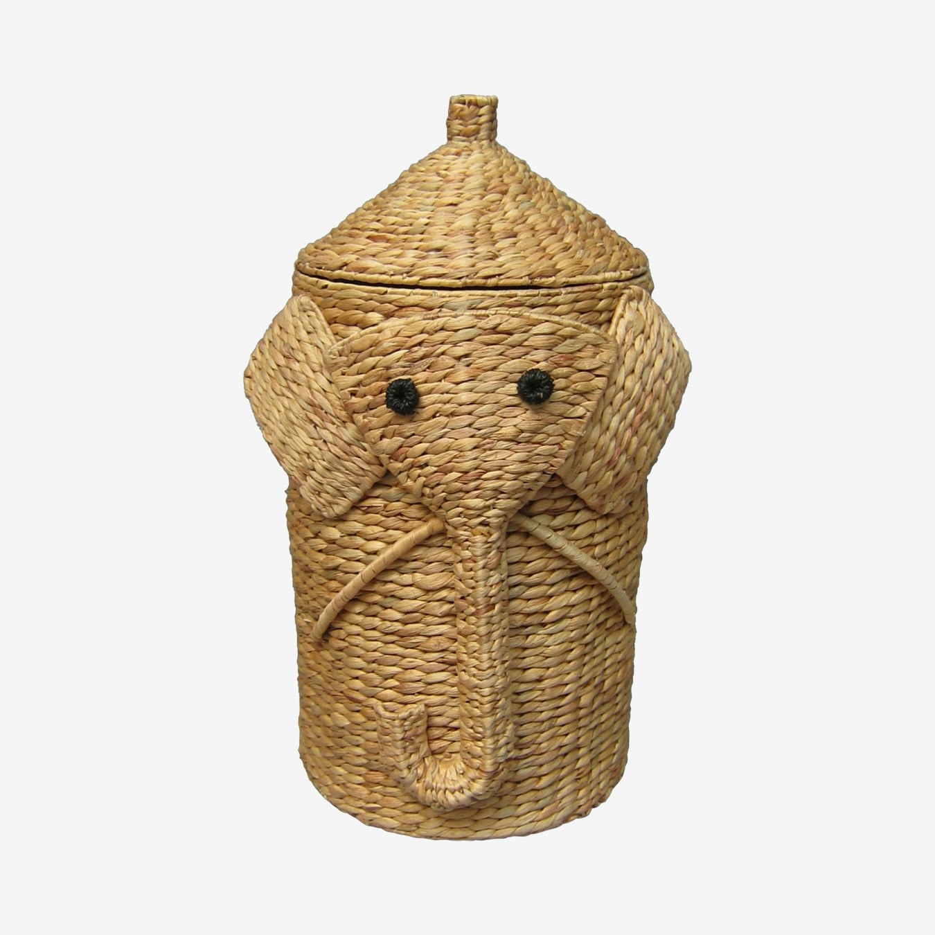 Elephant Woven Laundry Basket by Chairworks