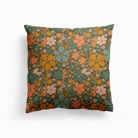 Groovy Groovy Canvas Cushion