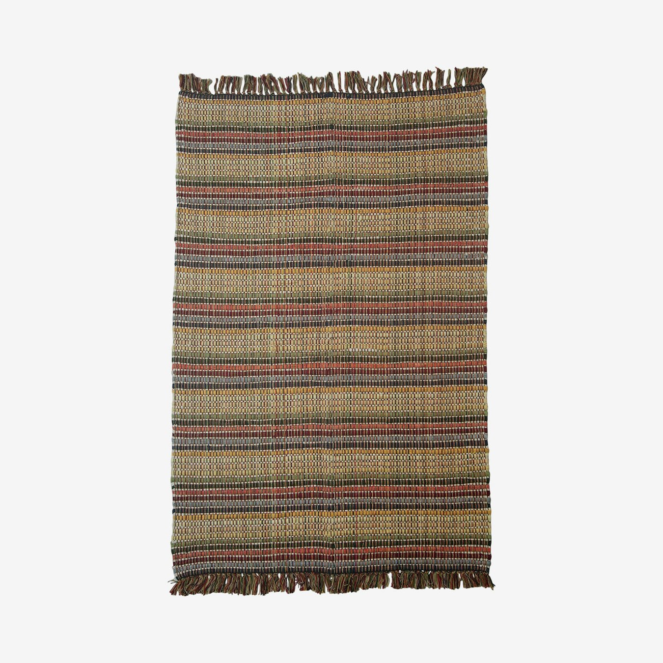 Rag Area Rug - Multicoloured by Absolutely Natural Lifestyle