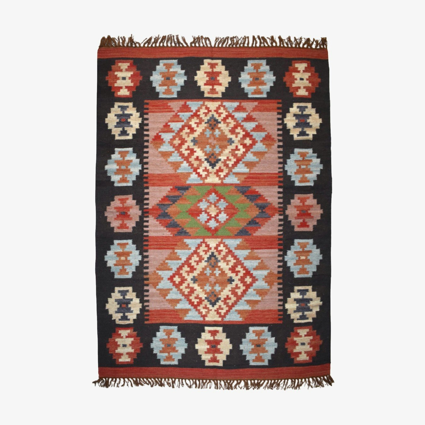 Kilim Wool Rug - Colourful by Absolutely Natural Lifestyle