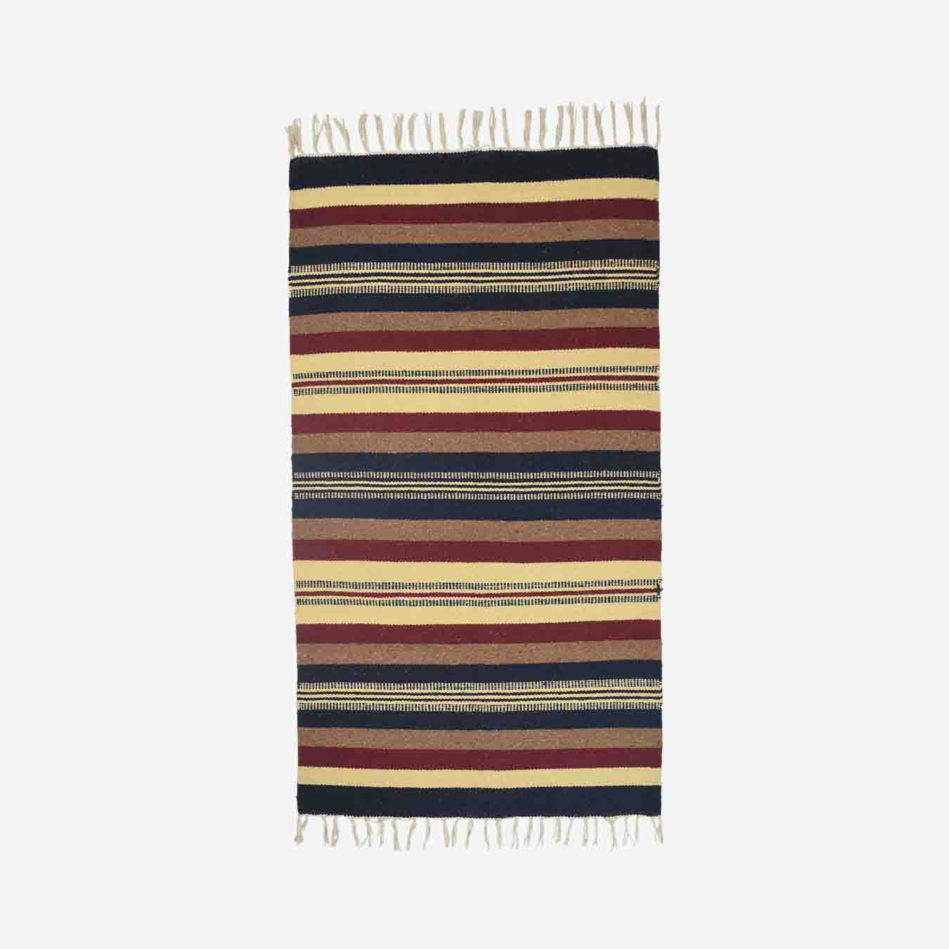 Sienna Striped Rug - Recycled Cotton by Absolutely Natural Lifestyle