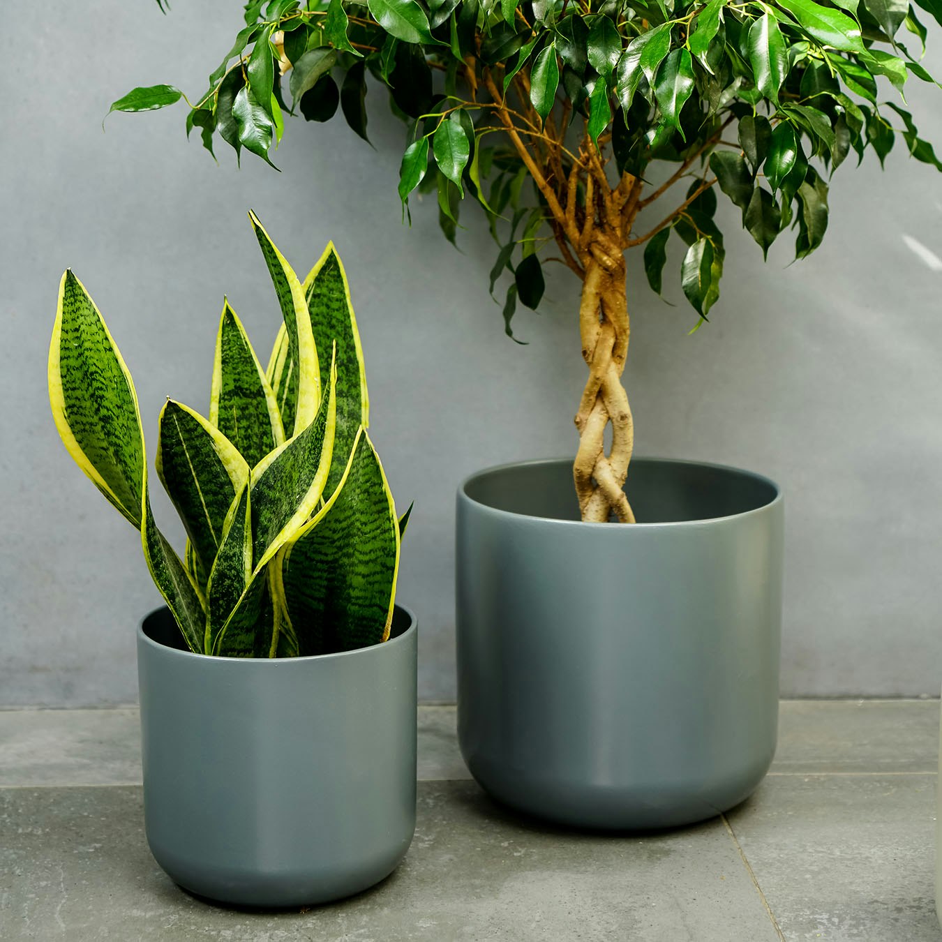 Lisbon Planter - Charcoal by Ivyline