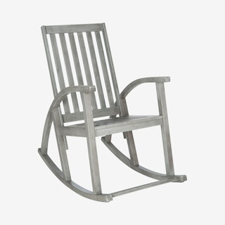 Clayton Rocking Chair - Gray Wash