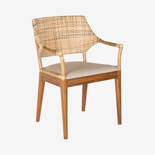 Carlo Arm Chair - Honey