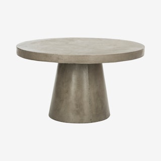 Delfia Indoor / Outdoor Coffee Table - Dark Gray