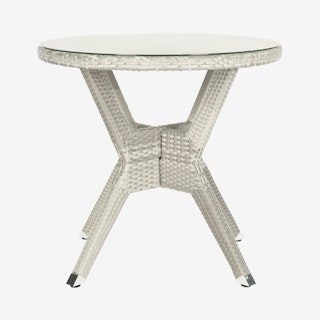 Langer Round Dining Table - Grey