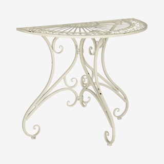 Annalise Accent Table - Antique White