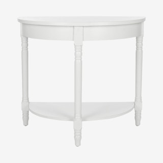 Randell Console Table - Shady White
