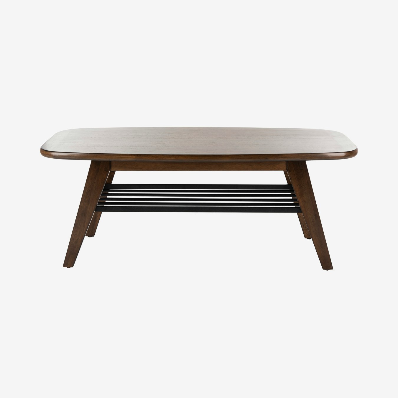 Oren 2 Tier Coffee Table Dark Walnut By Safavieh Fy