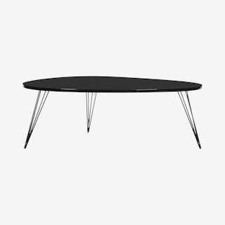 Wynton Lacquer Coffee Table - Black