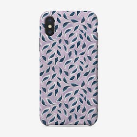 Lilac Leaves Phone Case