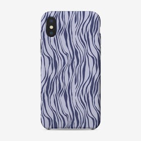 Lilac Zebra Phone Case