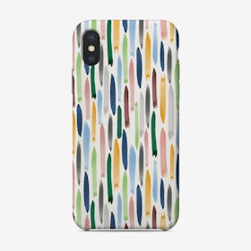 Paintbrush Stripe Phone Case