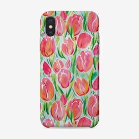 Watercolour Tulips Phone Case