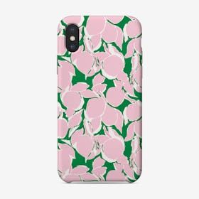 Pink And Green Citrus Phone Case