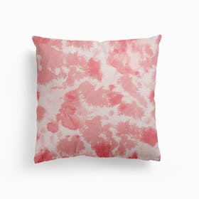 Blush Ink Canvas Cushion