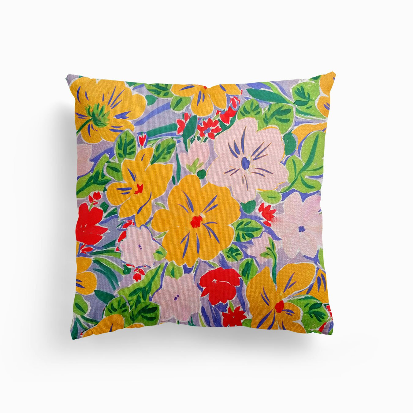 Autumnal Bouquet Canvas Cuscino