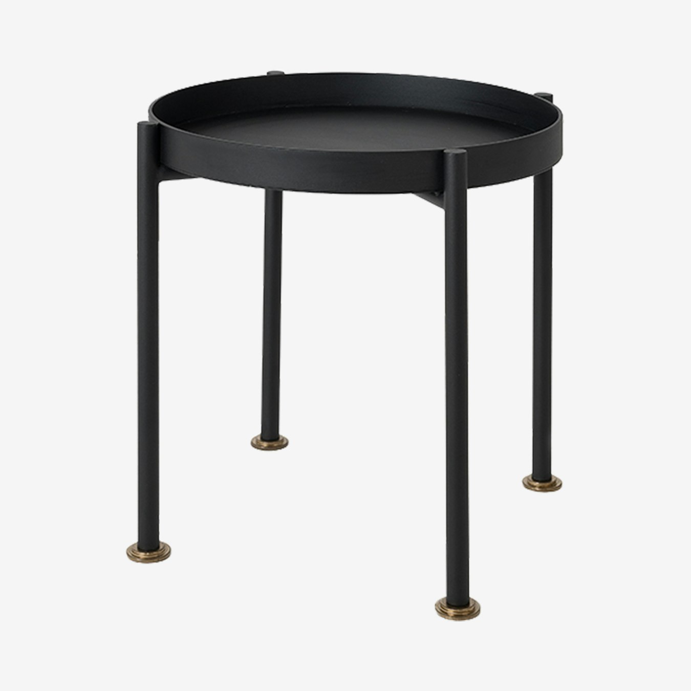 Hanna 40-1F Coffee Table - Black by Custom Form
