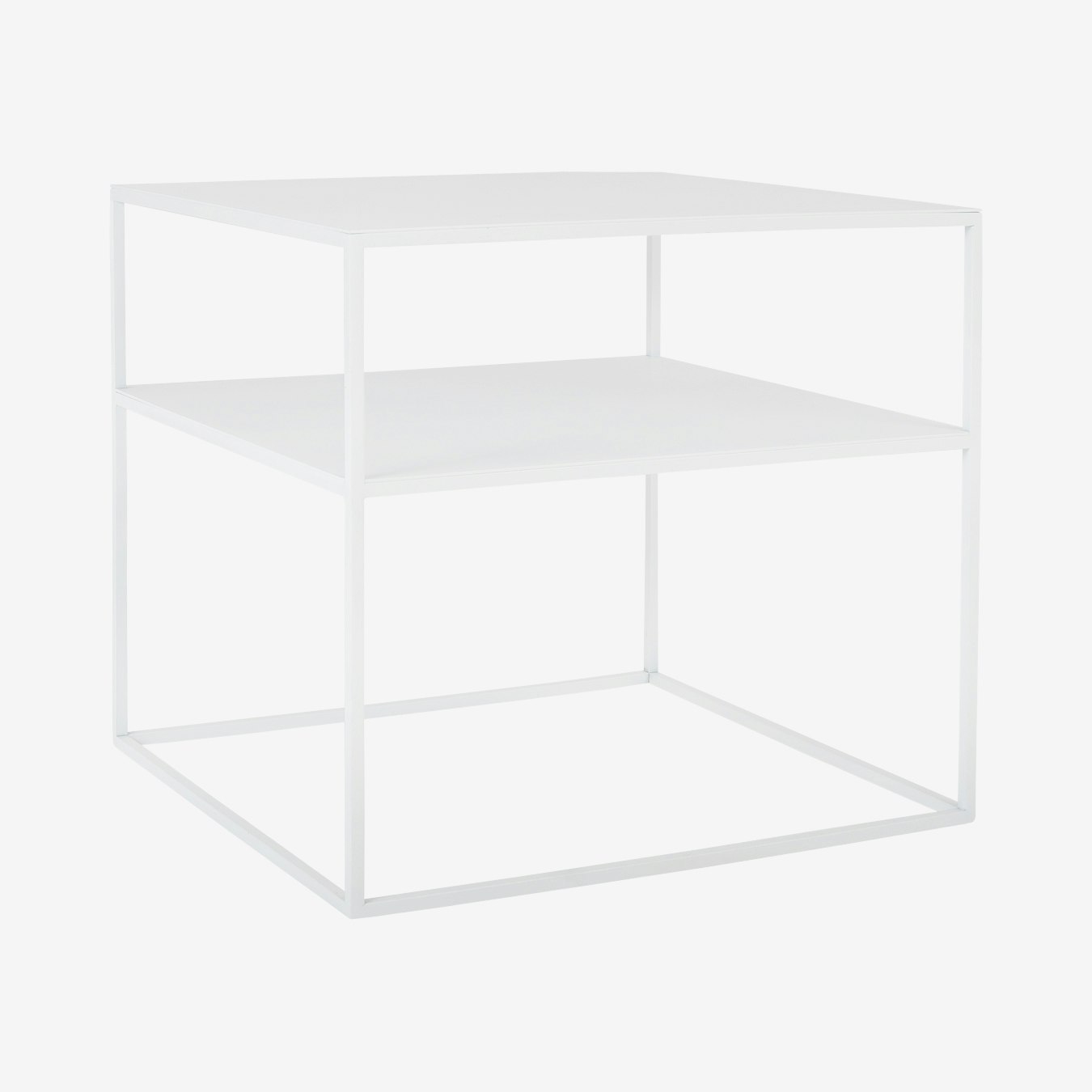 Tensio 50 2-Floor Coffee Table - White by Custom Form