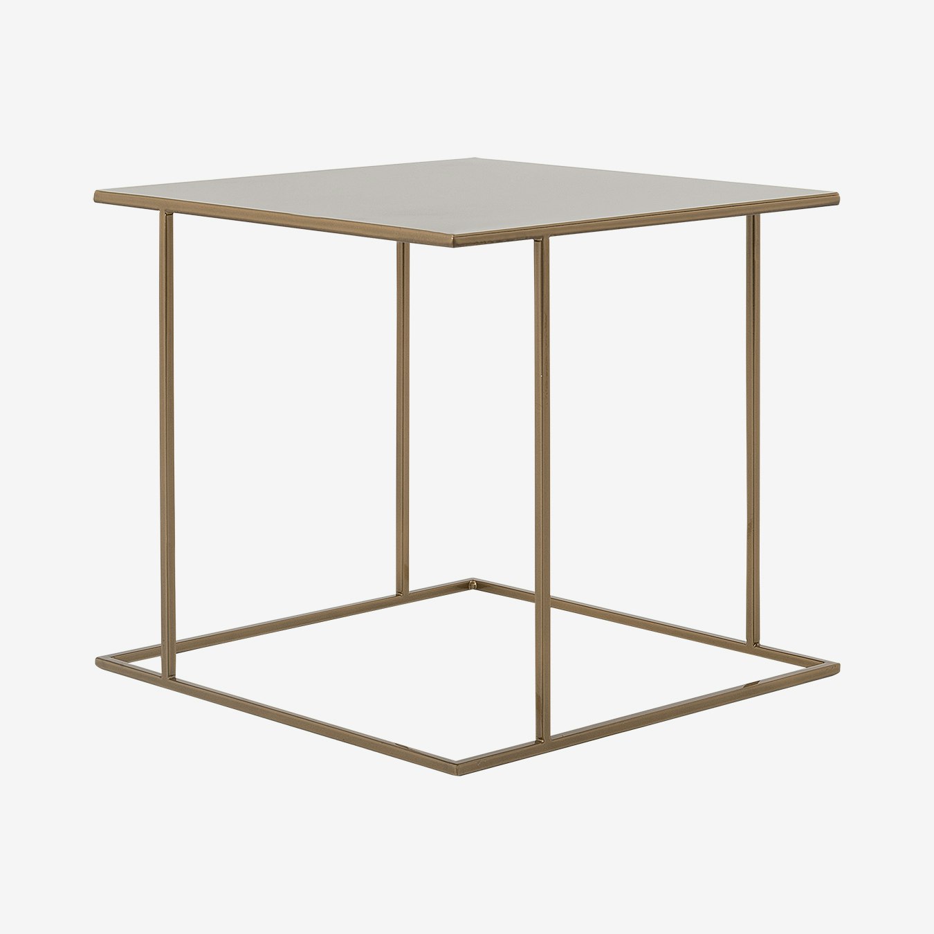 Walt 50 Coffee Table - Gold by Custom Form