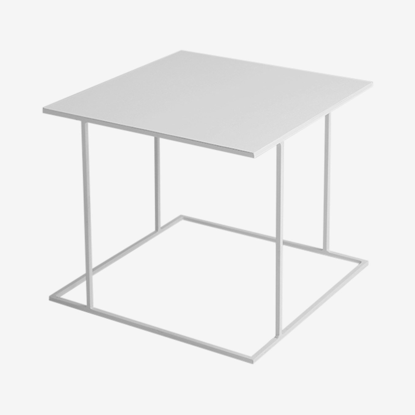 Walt 50 Coffee Table - White by Custom Form