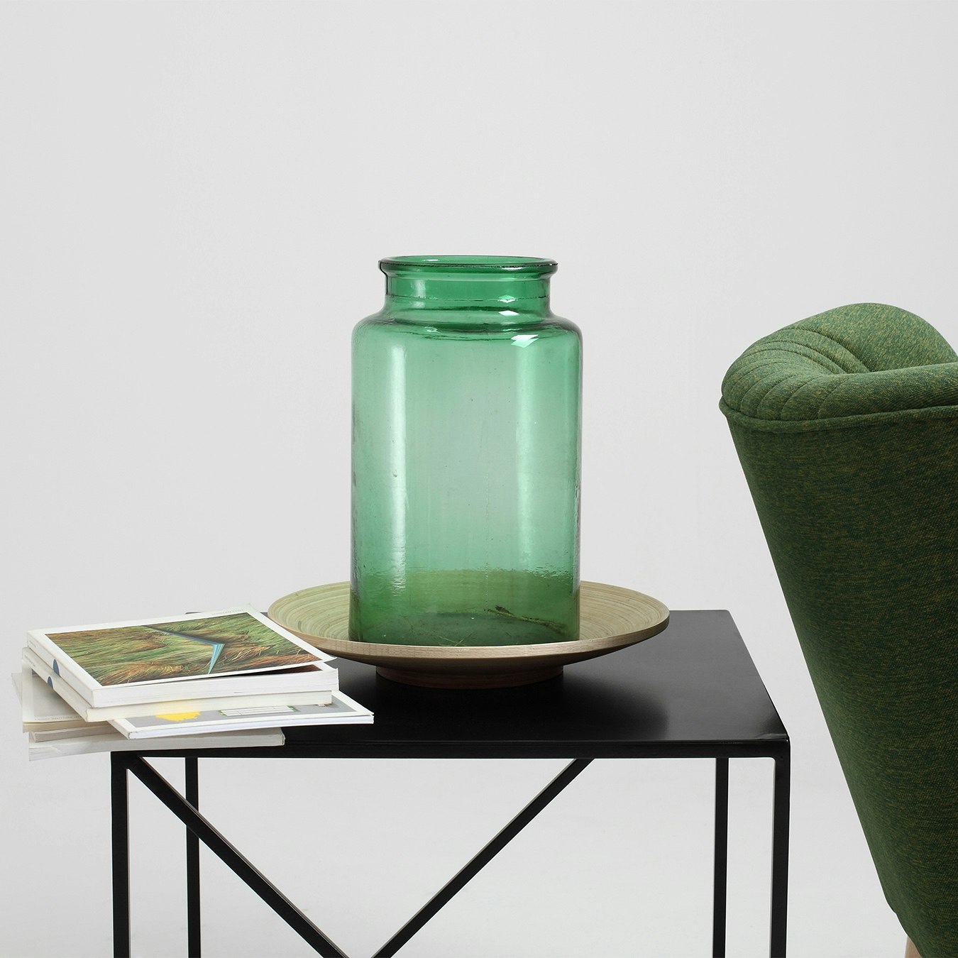 Memo Side Table - Black by Custom Form