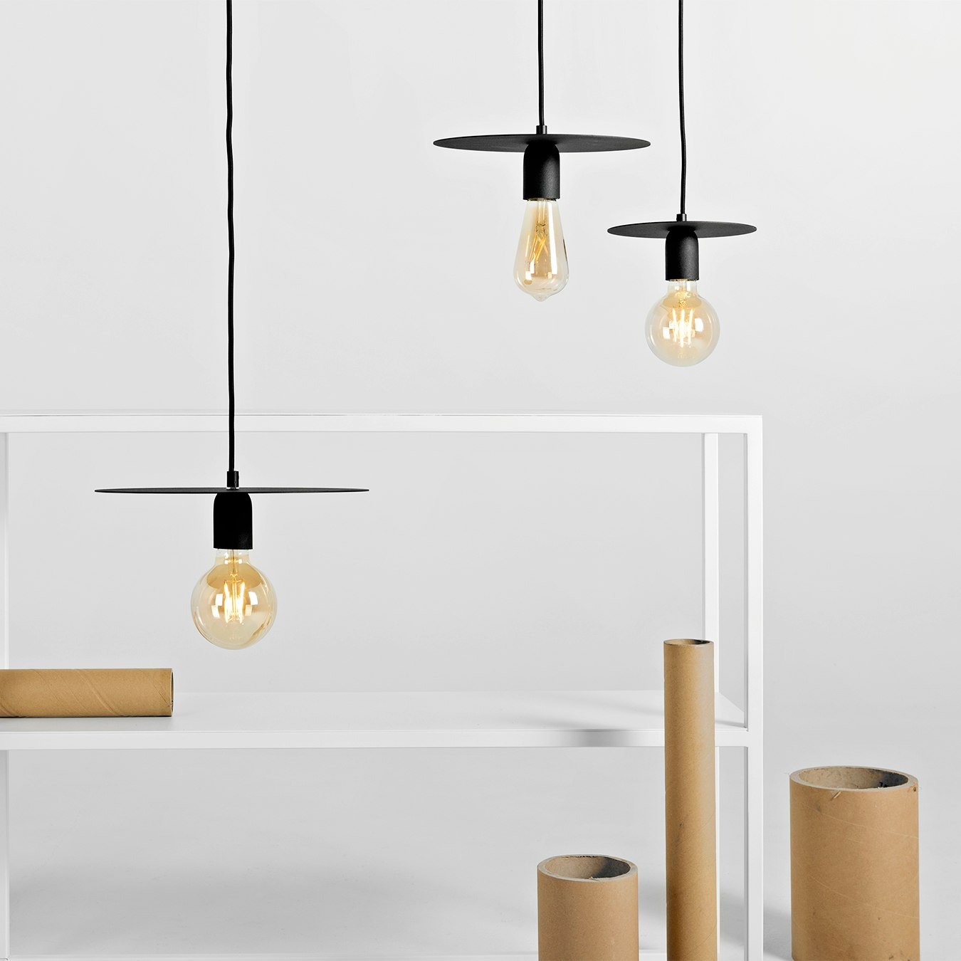 Skivas Pendant Lamp - Black