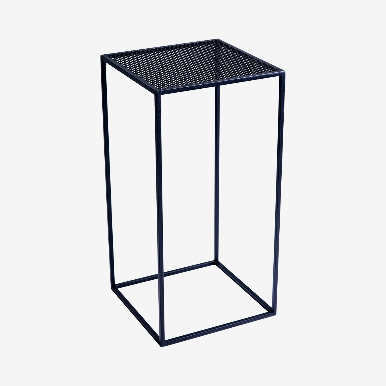 Matrix Tall Coffee Table - Metal - Black by Custom Form