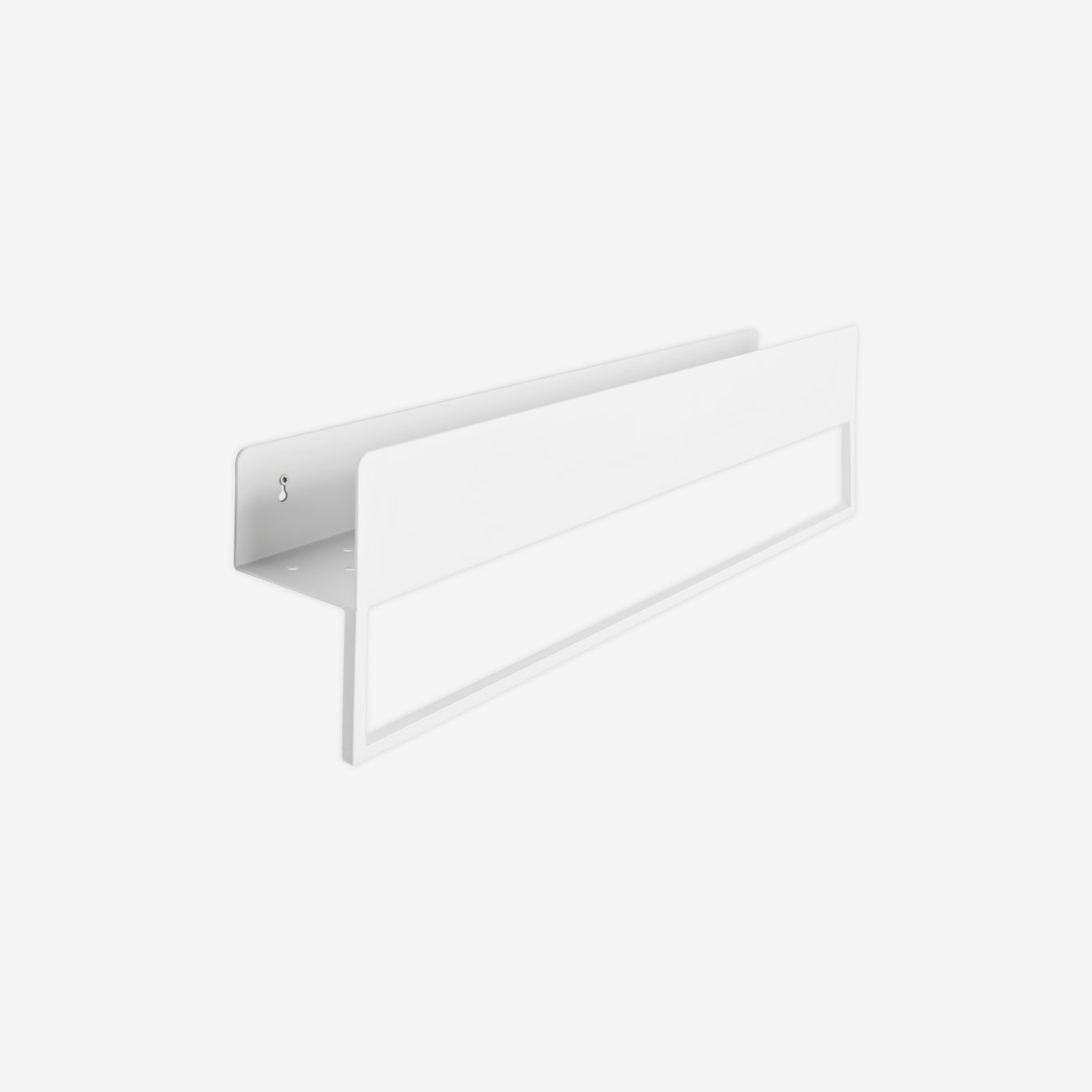 Landa Re-Hang Shelf - White by Custom Form