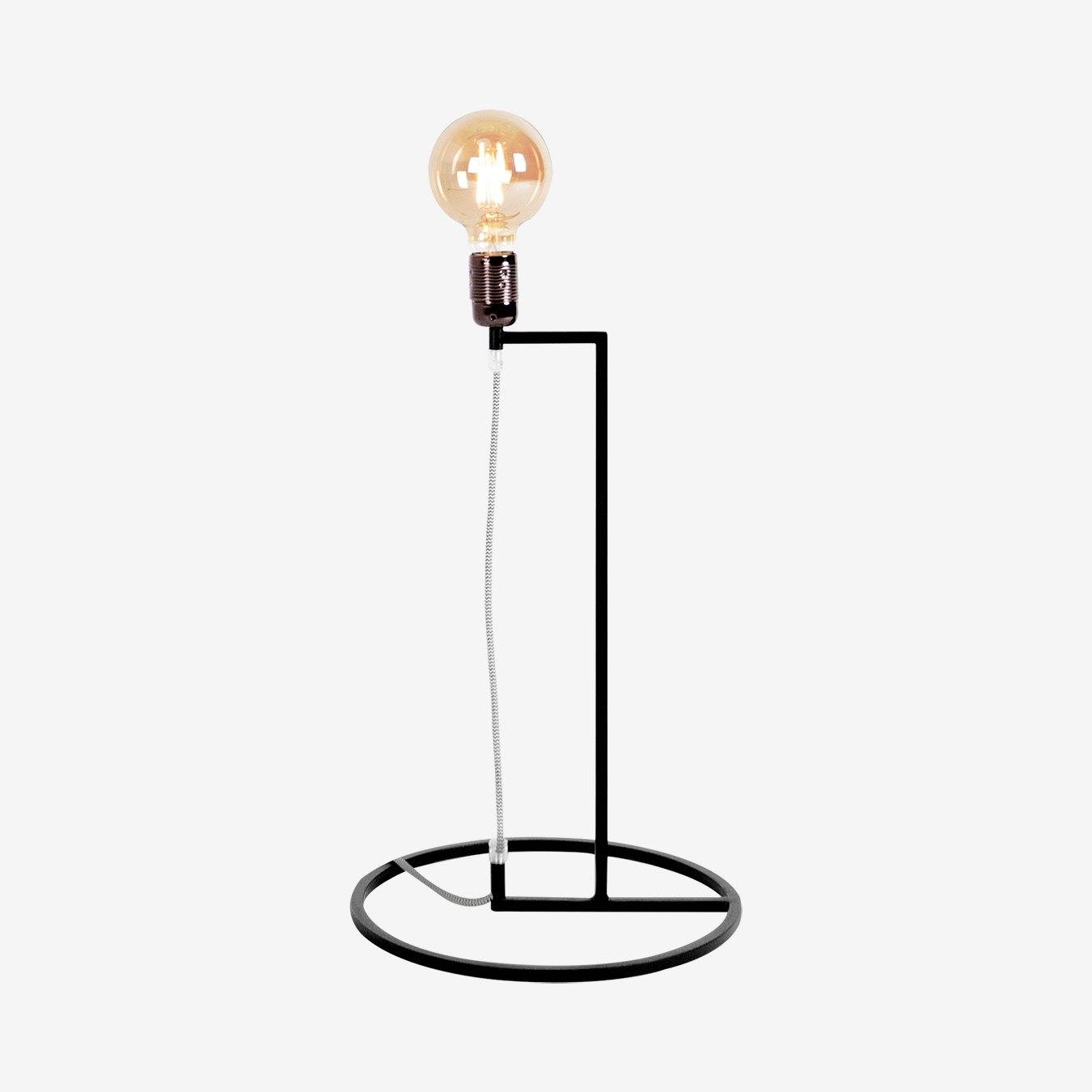 Strang Table Lamp - Black by Custom Form