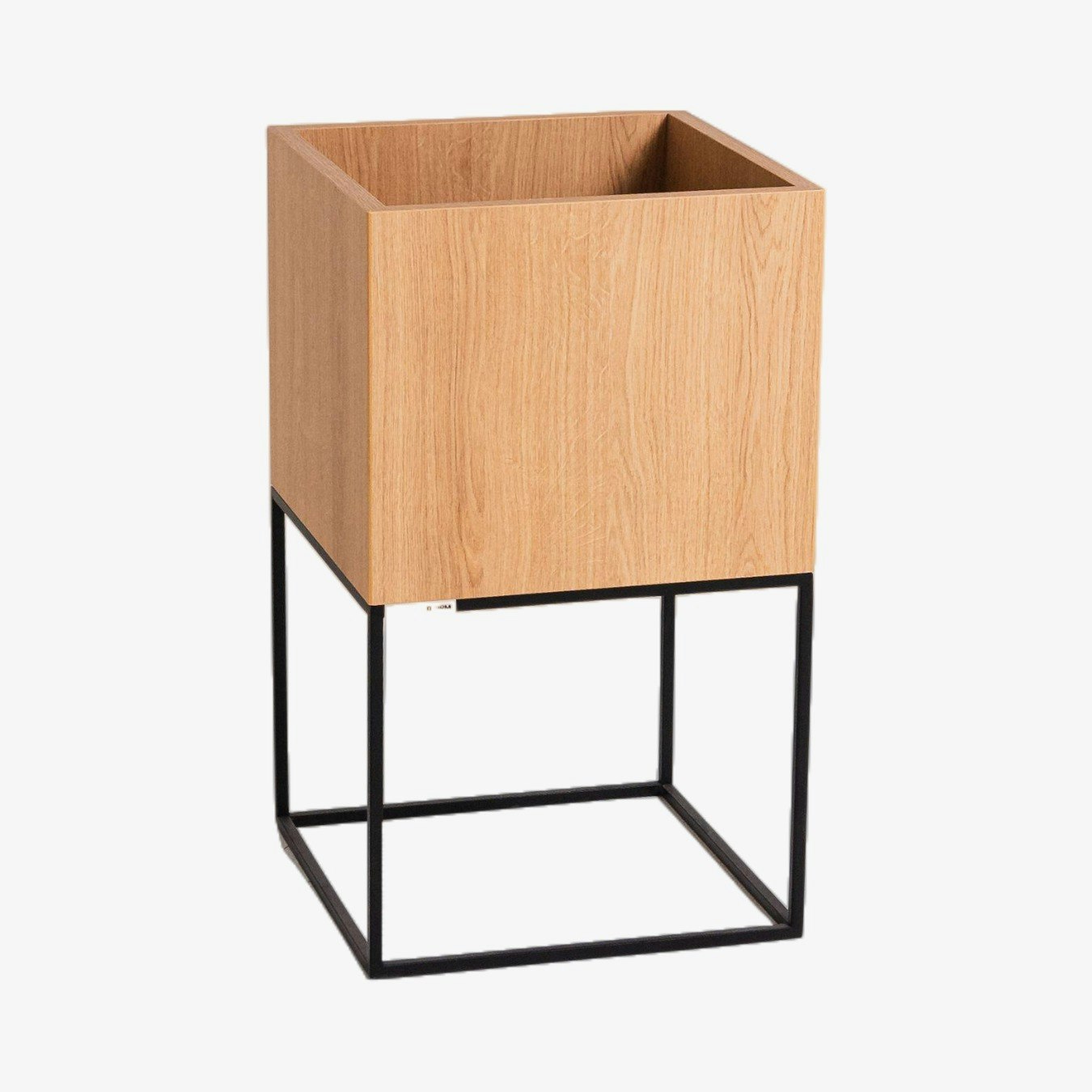 Palmus Short Flower Pot - Natural by Custom Form