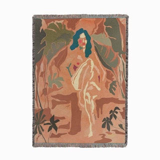 Jungle Lady Woven Throw